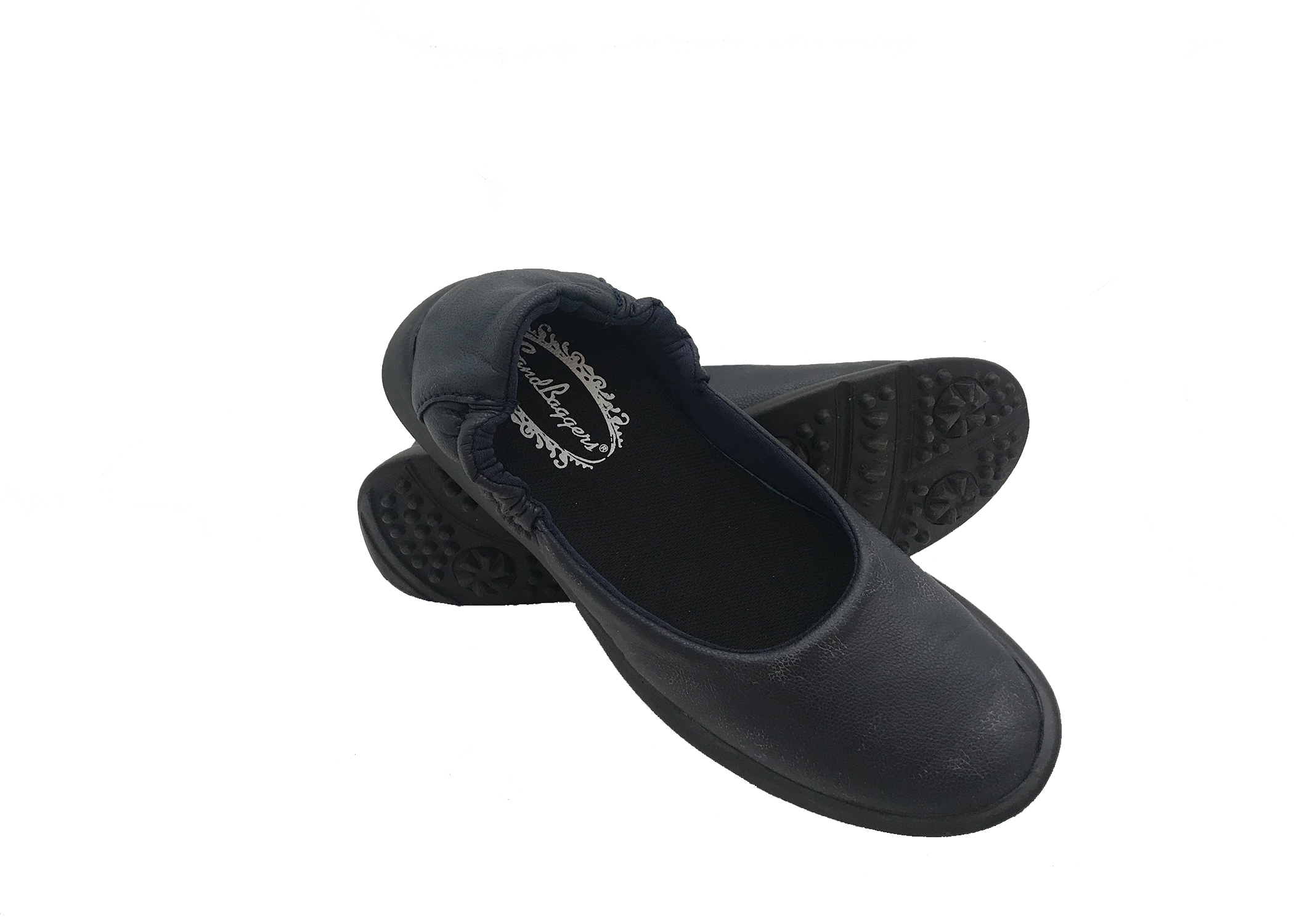 Lyn Navy Ballet  **NEW** Order 1/2 size larger